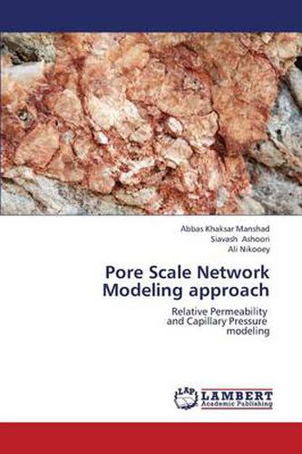 Cover image for Pore Scale Network Modeling Approach