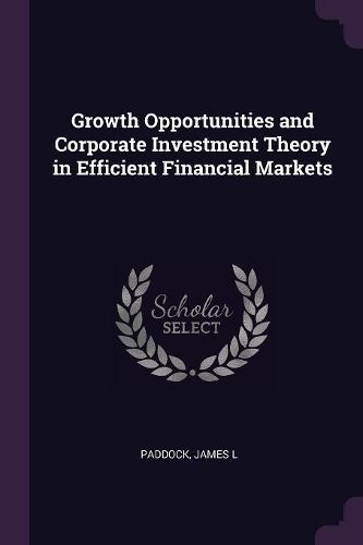 Cover image for Growth Opportunities and Corporate Investment Theory in Efficient Financial Markets