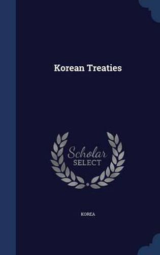 Cover image for Korean Treaties