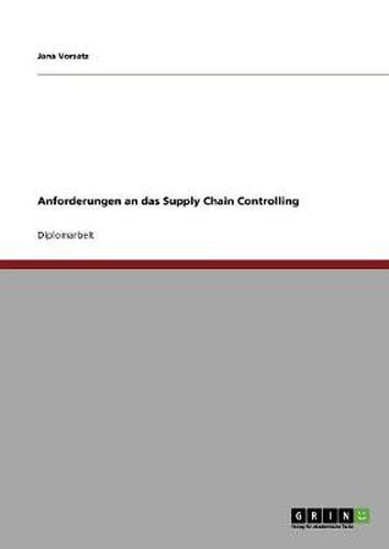 Cover image for Anforderungen an das Supply Chain Controlling