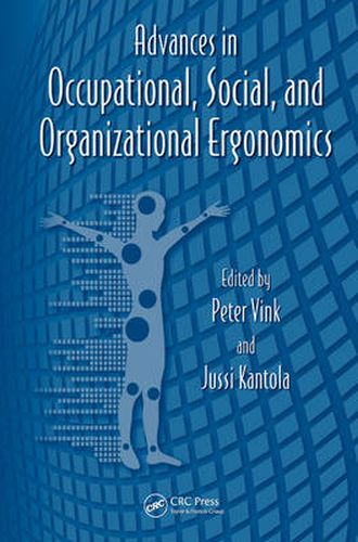 Cover image for Advances in Occupational, Social, and Organizational Ergonomics