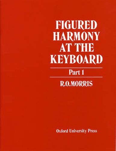 Cover image for Figured Harmony at the Keyboard Part 1