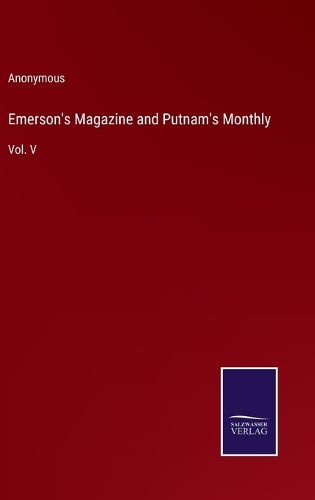 Cover image for Emerson's Magazine and Putnam's Monthly