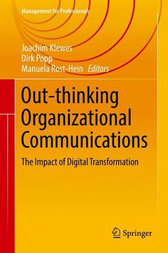 Cover image for Out-thinking Organizational Communications: The Impact of Digital Transformation
