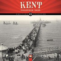 Cover image for Kent Heritage Wall Calendar 2025 (Art Calendar)