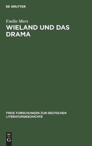 Cover image for Wieland und das Drama