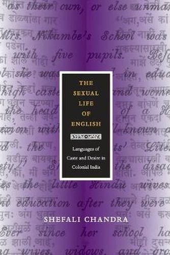 Cover image for The Sexual Life of English: Languages of Caste and Desire in Colonial India