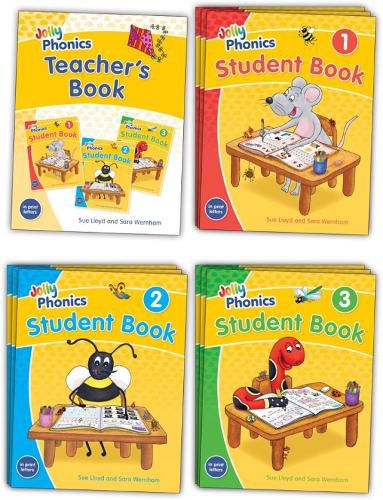 Jolly Phonics Class Set: In Print Letters (American English edition)