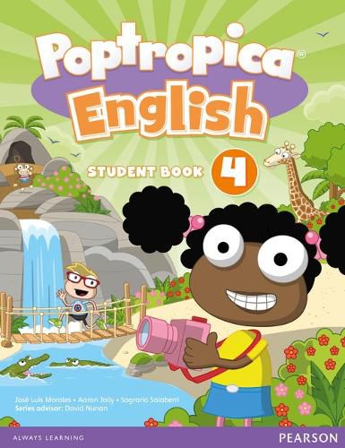 Cover image for Poptropica English American Edition 4 Student Book