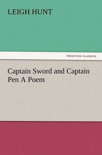 Cover image for Captain Sword and Captain Pen A Poem