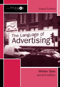 Cover image for The Language of Advertising: Written Texts
