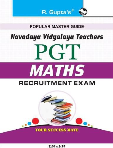 Navodaya Vidyalaya: PGT (Math) Recruitment Exam Guide