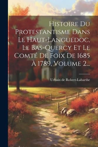 Cover image for Histoire Du Protestantisme Dans Le Haut-languedoc, Le Bas-quercy Et Le Comte De Foix De 1685 A 1789, Volume 2...