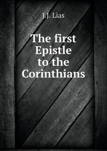 The first Epistle to the Corinthians