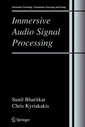 Cover image for Immersive Audio Signal Processing