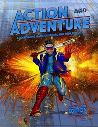 Cover image for Action and Adventure RPG (B&W)