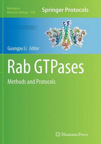 Cover image for Rab GTPases: Methods and Protocols