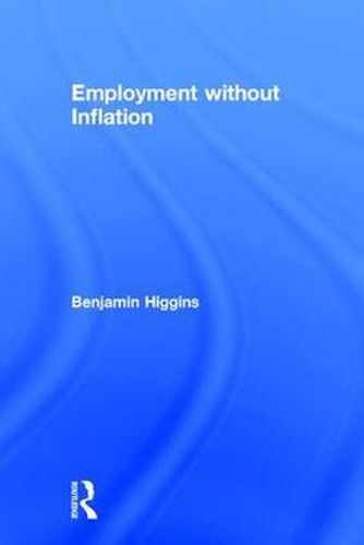 Cover image for Employment without Inflation