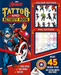 Cover image for Marvel Avengers: Tattoo and Activity Book