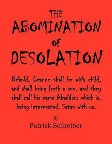 Cover image for The Abomination of Desolation