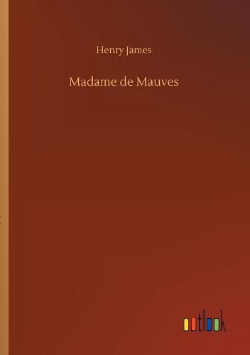 Cover image for Madame de Mauves