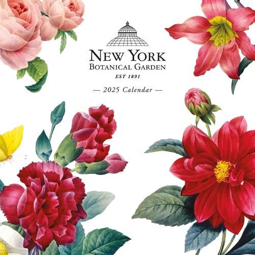 Cover image for 2025 Ny Botanical Gardens Illustrated w Sunday Start