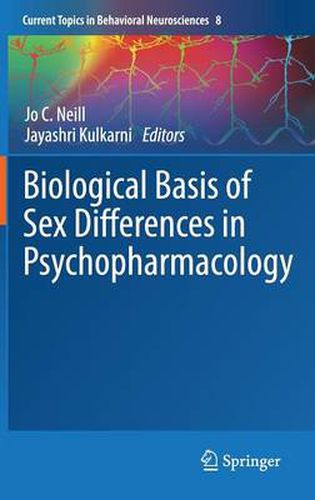 Cover image for Biological Basis of Sex Differences in Psychopharmacology