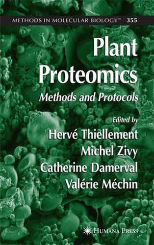 Cover image for Plant Proteomics: Methods and Protocols