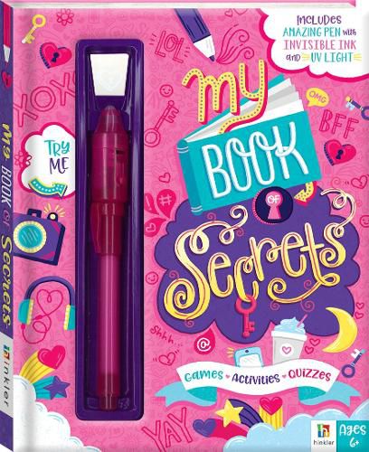 Cover image for My Secret Book of Stuff (refresh) UK Invisible Ink Only