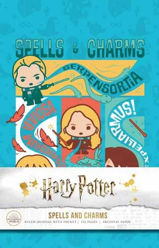 Cover image for Harry Potter: Spells and Charms Hardcover Ruled Journal