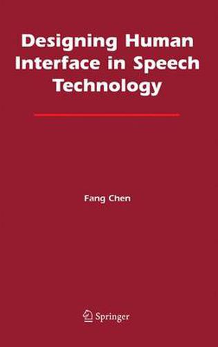 Cover image for Designing Human Interface in Speech Technology