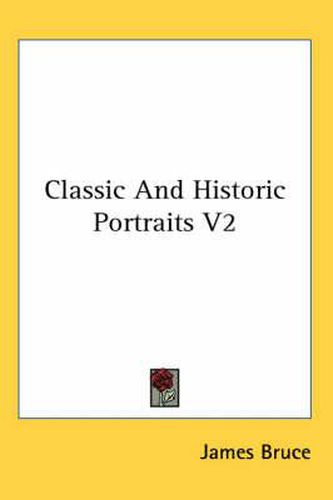 Cover image for Classic and Historic Portraits V2