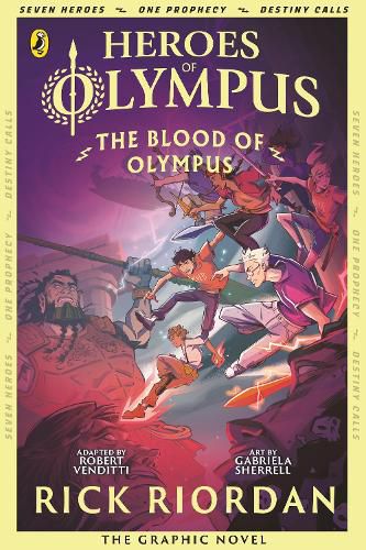 Cover image for The Blood of Olympus: The Graphic Novel (Heroes of Olympus Book 5)