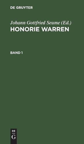 Cover image for Honorie Warren