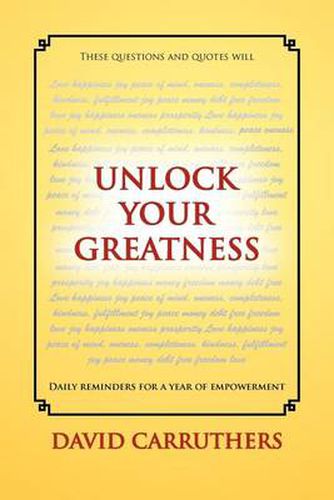 Cover image for Unlock Your Greatness