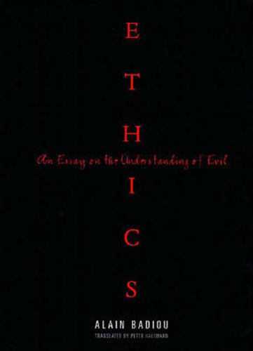 Cover image for Ethics: An Essay on the Understanding of Evil