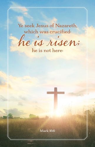Cover image for Easter Bulletin: Ye Seek (Package of 100)