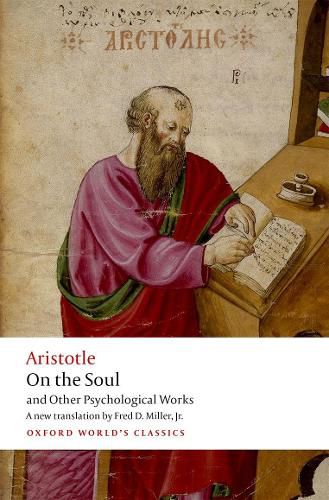 Cover image for On The Soul And Other Psychological Works