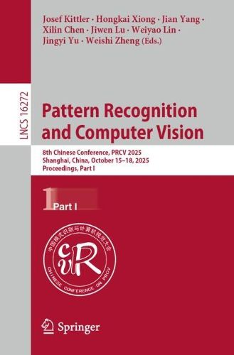 Cover image for Pattern Recognition and Computer Vision