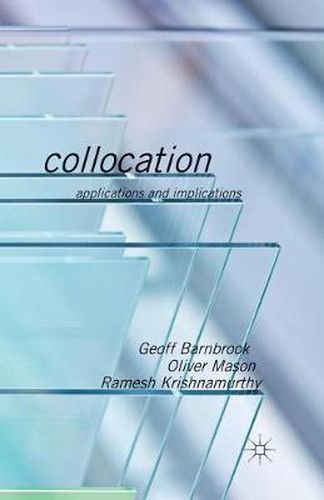 Cover image for Collocation: Applications and Implications