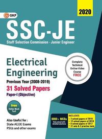 Cover image for Ssc Je 2020: Electrical Engineering - Previous Years Solved Papers (2008-19)