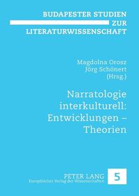 Cover image for Narratologie interkulturell: Entwicklungen - Theorien