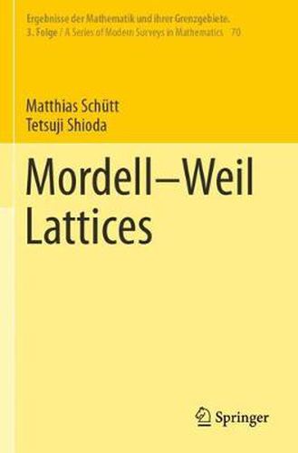 Cover image for Mordell-Weil Lattices
