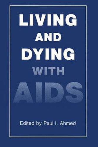 Cover image for Living and Dying with AIDS