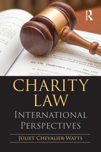 Cover image for Charity Law: International Perspectives