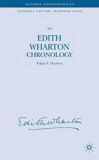 Cover image for An Edith Wharton Chronology