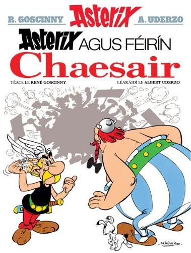 Cover image for Asterix agus feirin Chaesair