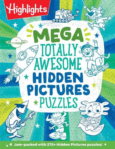Cover image for Mega Totally Awesome Hidden Pictures Puzzles