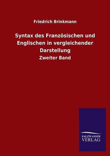 Cover image for Syntax Des Franzosischen Und Englischen in Vergleichender Darstellung