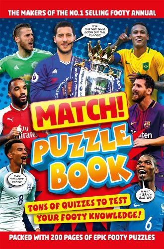 Cover image for Match! Football Puzzles